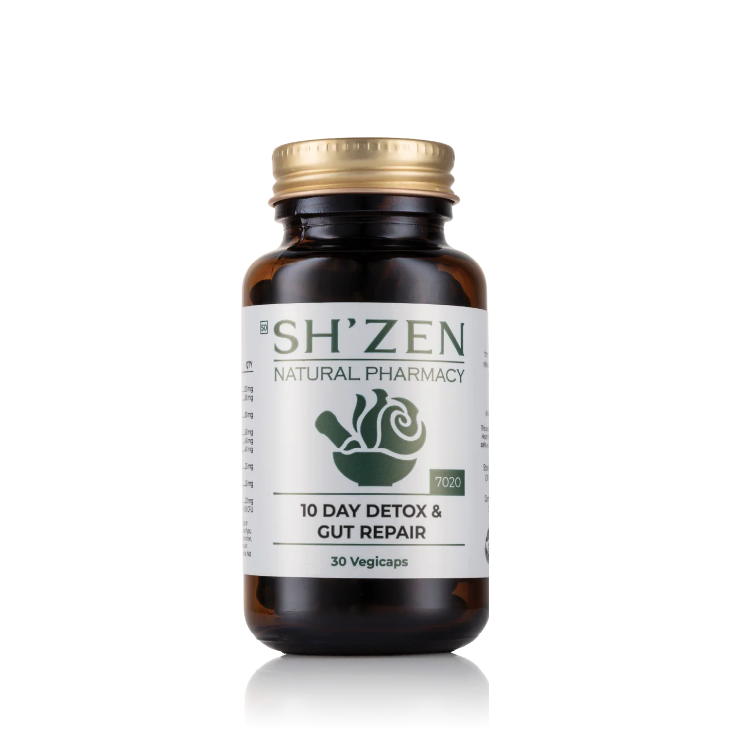 Sh'Zen 10 Day Detox & Gut Repair - 30 vegicaps