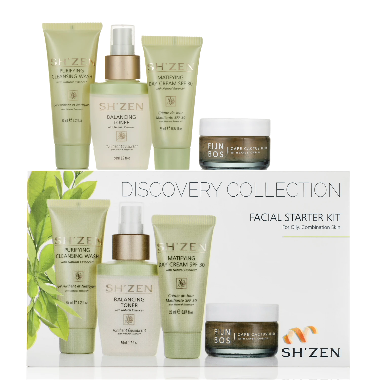 Sh'Zen Discovery Collection Facial Starter Kit