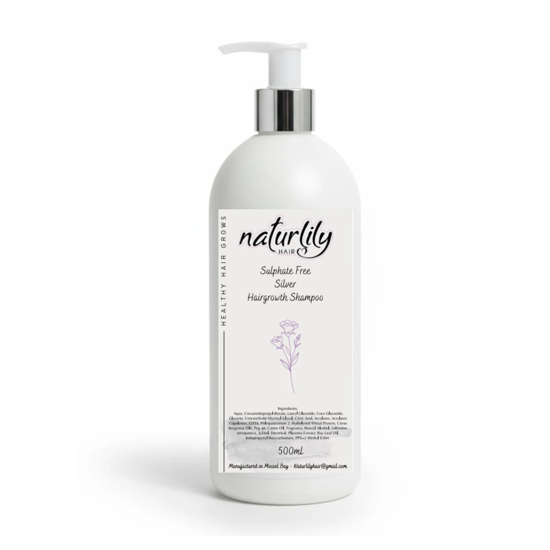 Naturily Naturlily Silver hairgrowth sulphate free Shampoo 500ml