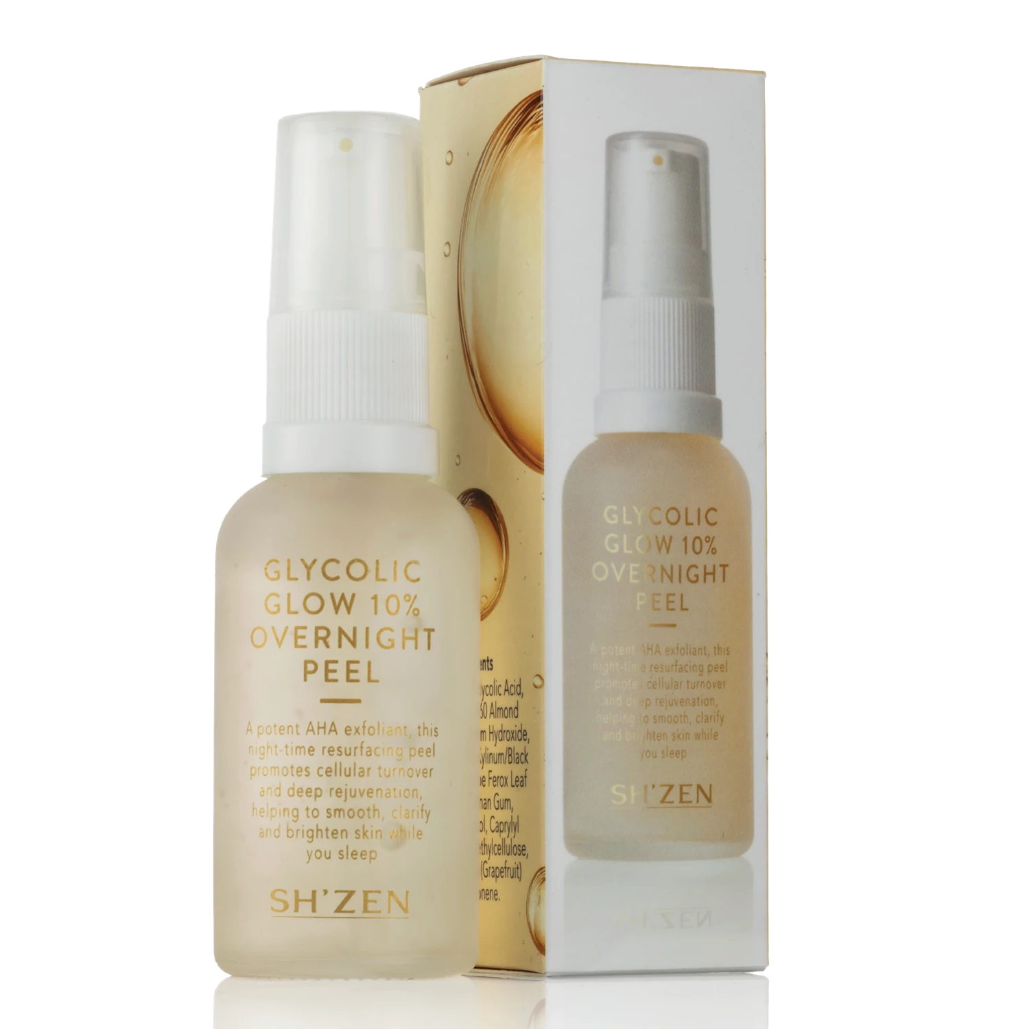 Sh'Zen Glycolic Glow 10 Overnight Peel
