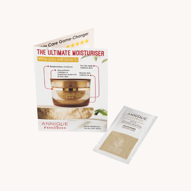Annique Lucid Moisturiser for Dry Skin Sample 3ml + Card VD