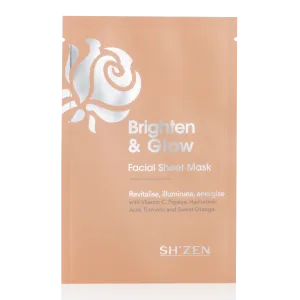 Sh'Zen Brighten & Glow Facial Sheet Mask